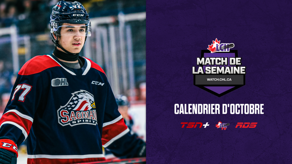 L’horaire des Matchs de la semaine de la LCH annoncé pour octobre sur ...