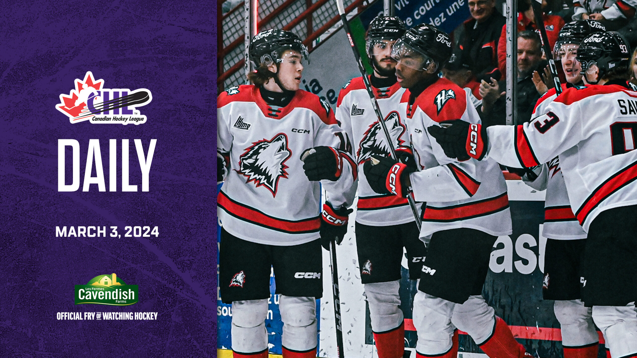 Bill Zonnon Records HatTrick as RouynNoranda Huskies Win 40th Game