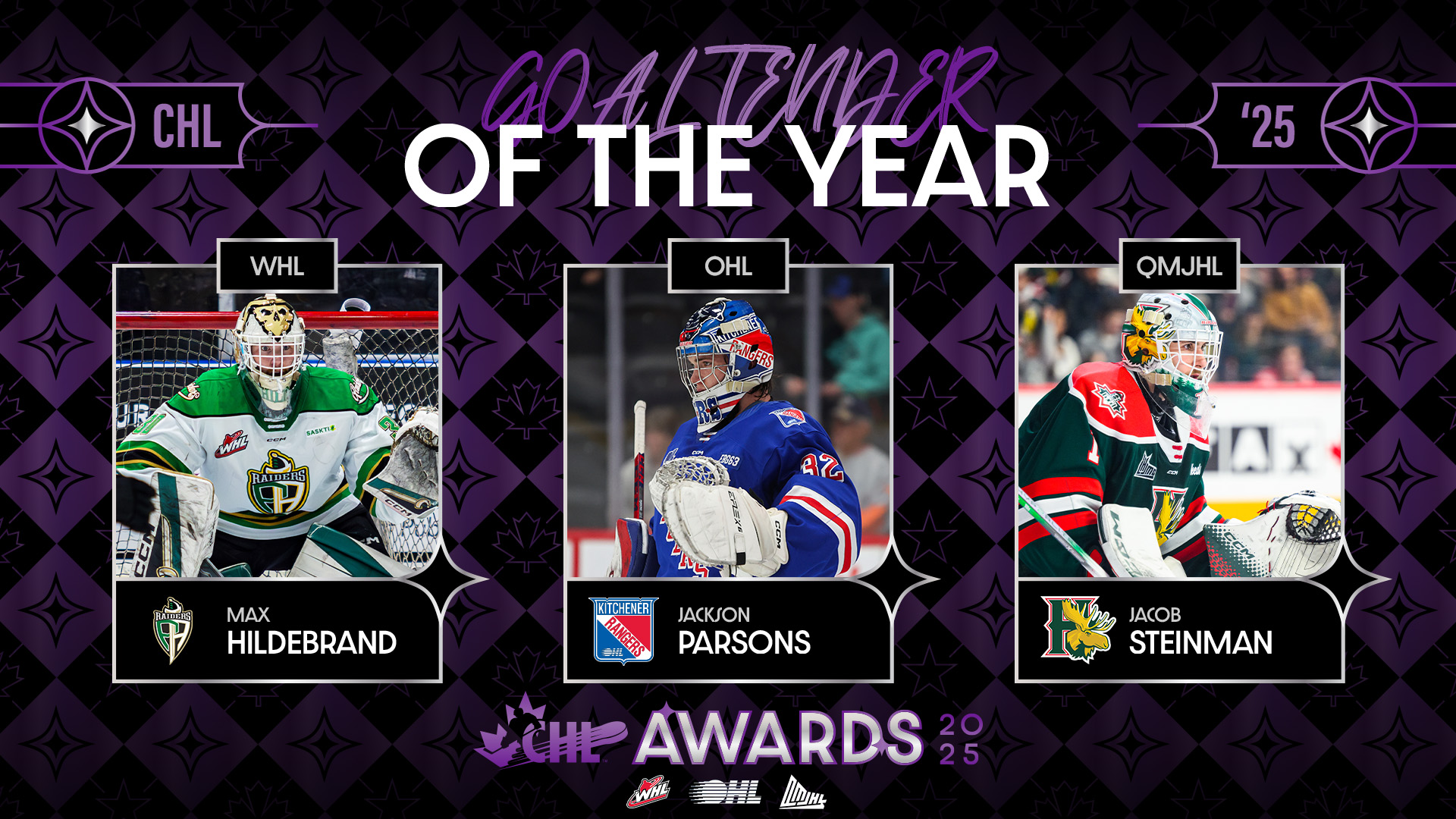 CHL Goaltender of The Year - 2025