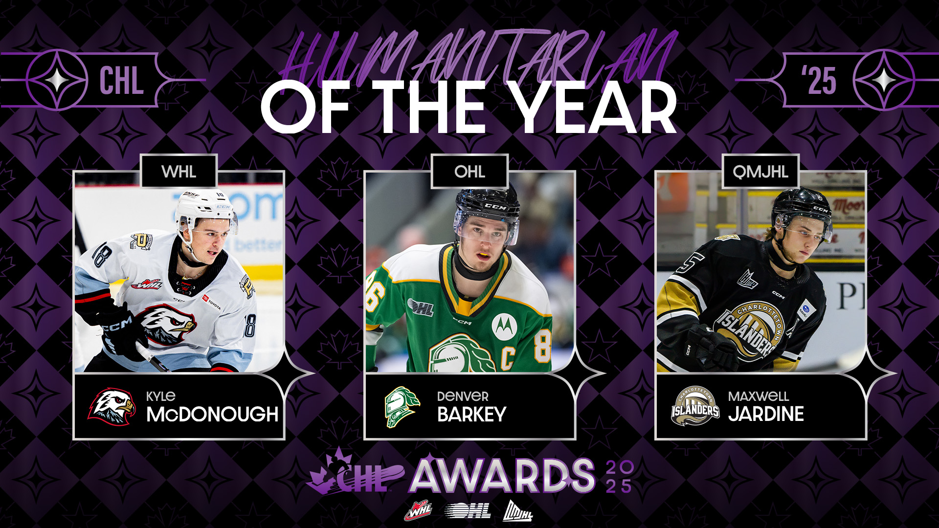 CHL Humanitarian Player of the Year - 2025