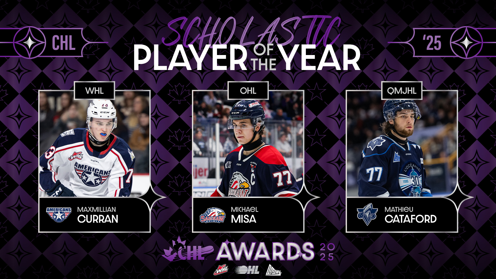 CHL Scholastic Player of the Year - 2025