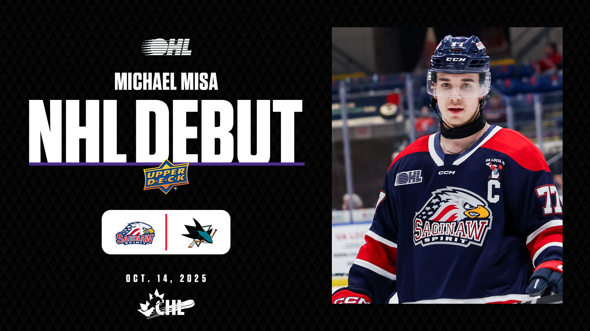 NHL DEBUT – 16×9 MM