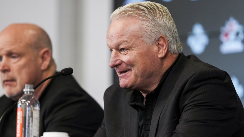 Dale Hunter media availability - 2026 World Juniors training camp ...