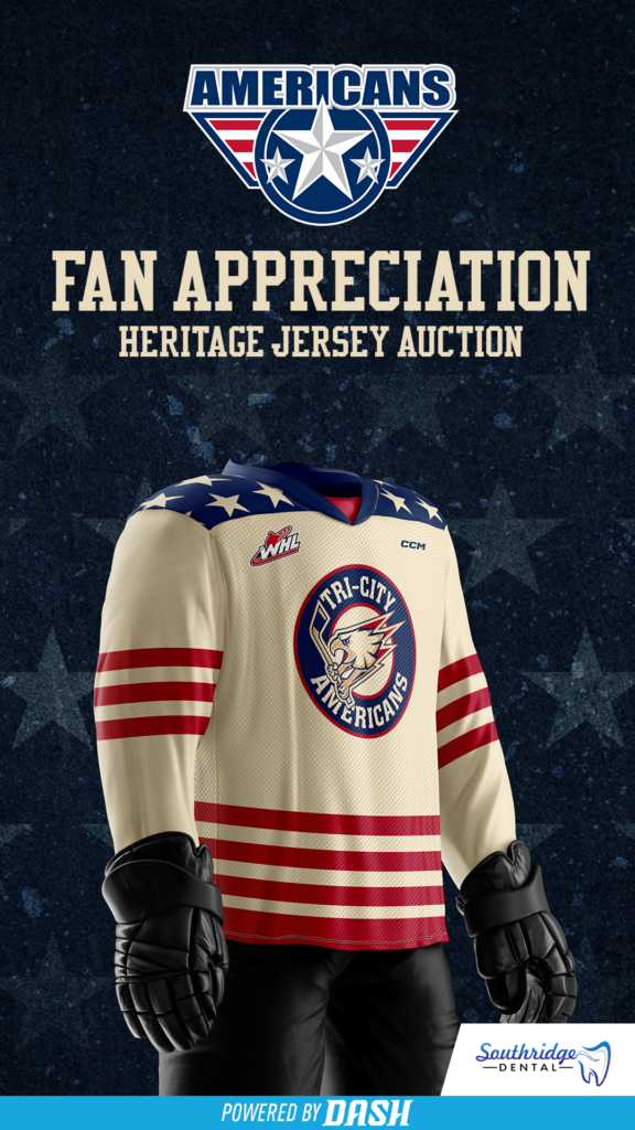 Jersey Auction - Tri-City Americans