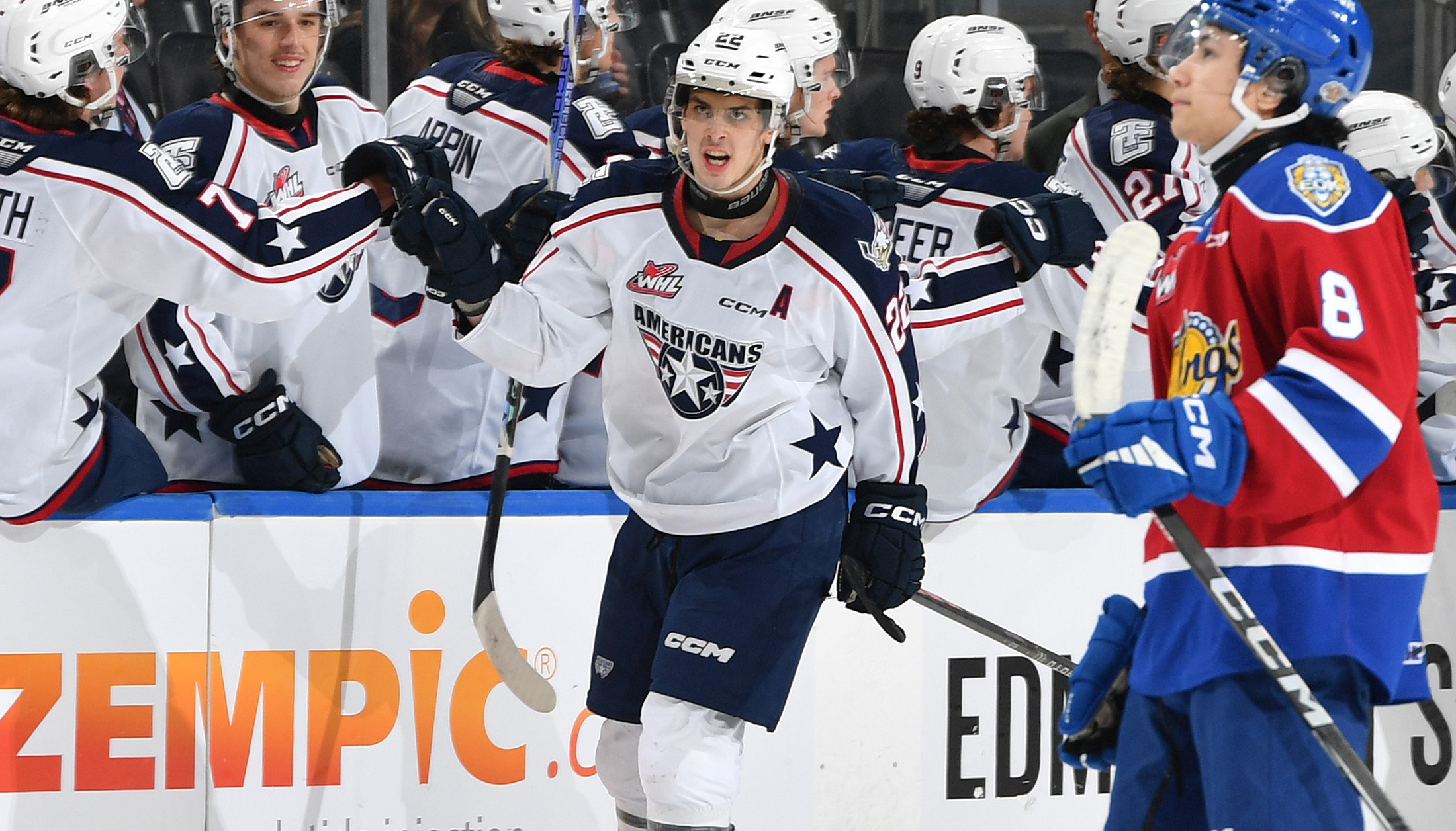 Oil Kings Edge Out Americans 65 in a Thrilling Game at Rogers Place