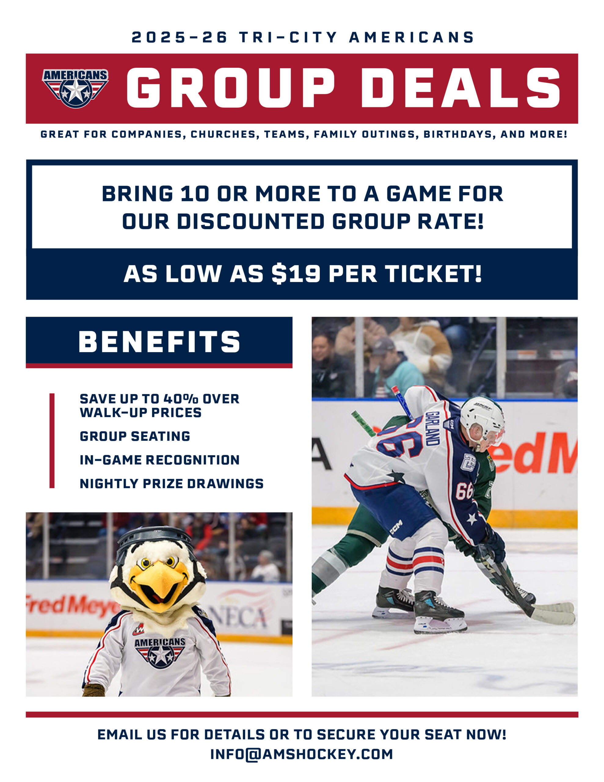 Group Tickets Flyer 2025