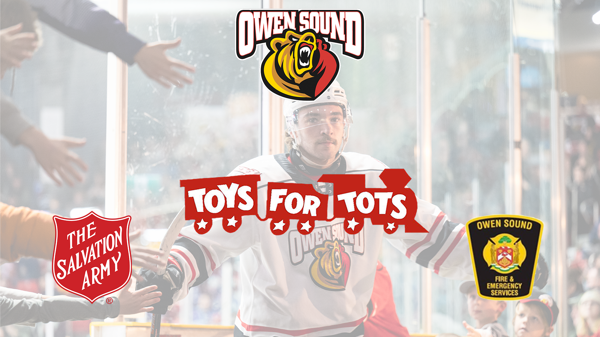 Toys for Tots Videoboard Graphic
