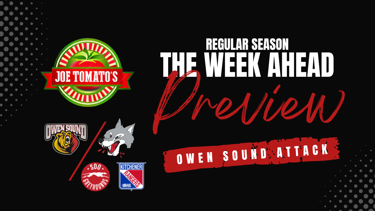 Joe Tomato’s The Week Ahead Preview 24 Back to Back to Back Owen