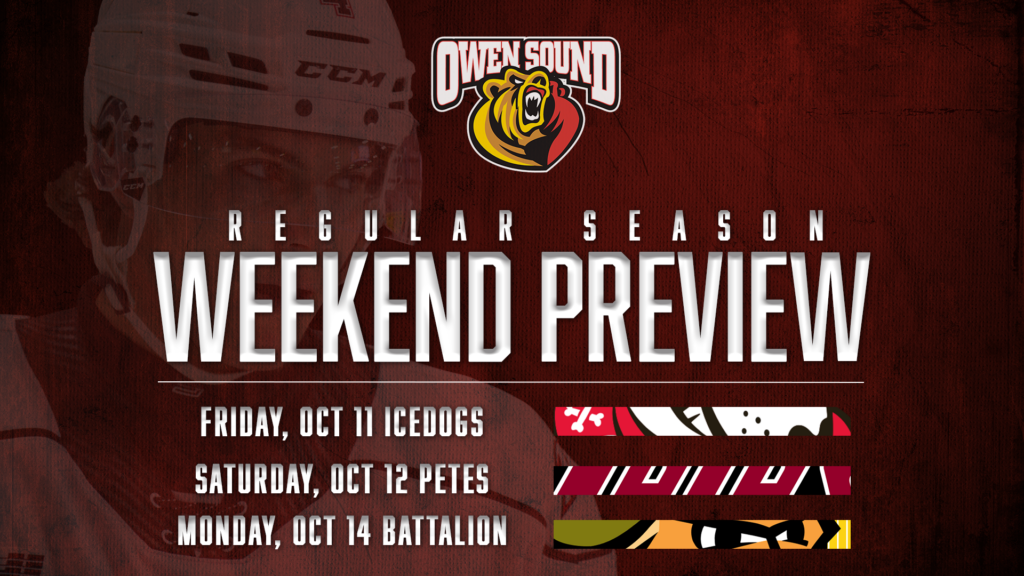 Owen Sound Attack Faces Eastern Trio in Thanksgiving Clash BVM Sports