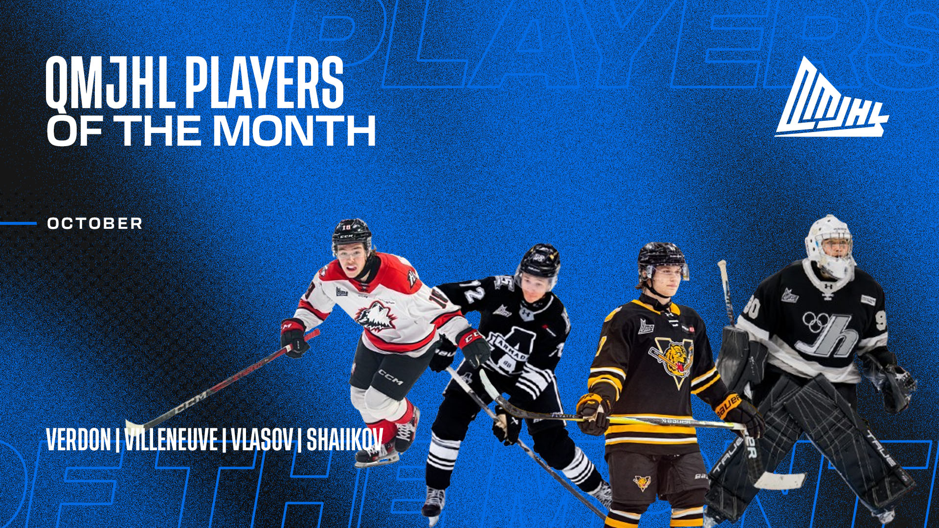 Joueurs du Mois LHJMQ – 16×9 EN