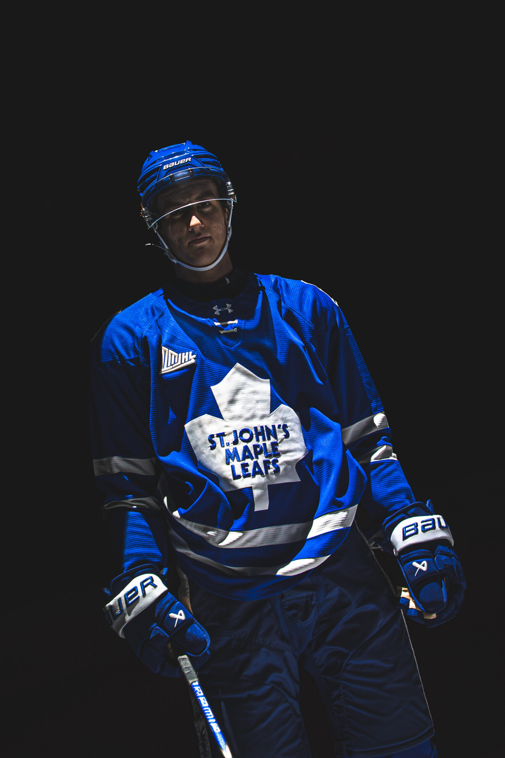 Limited edition St. John's Maple Leafs throwback jersey