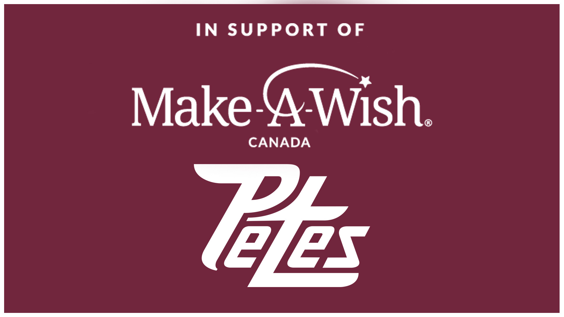 Make-A-Wish x Petes