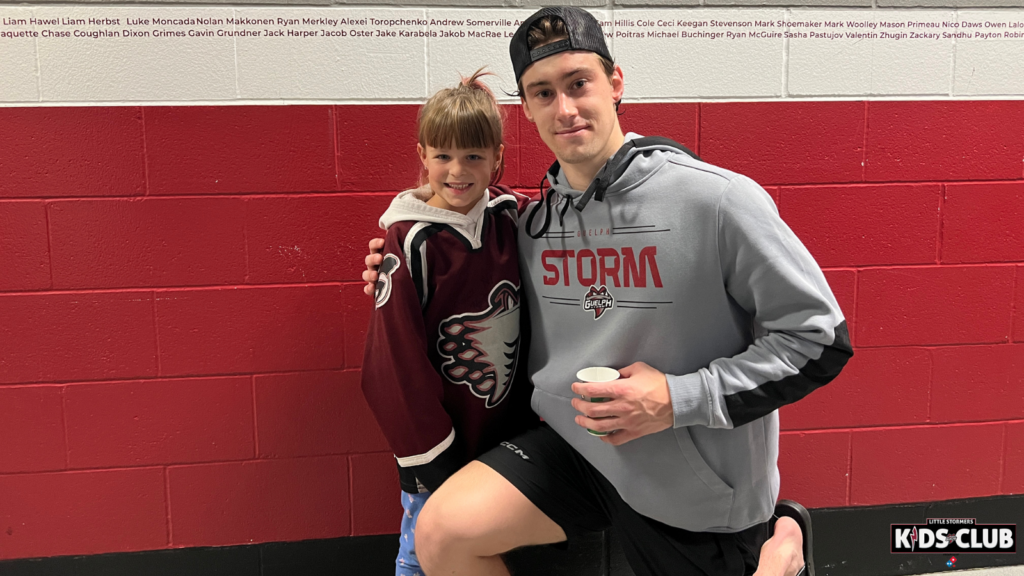 Riley Grimes Jr Reporter Highlights Guelph Storm Game and Fun BVM Sports