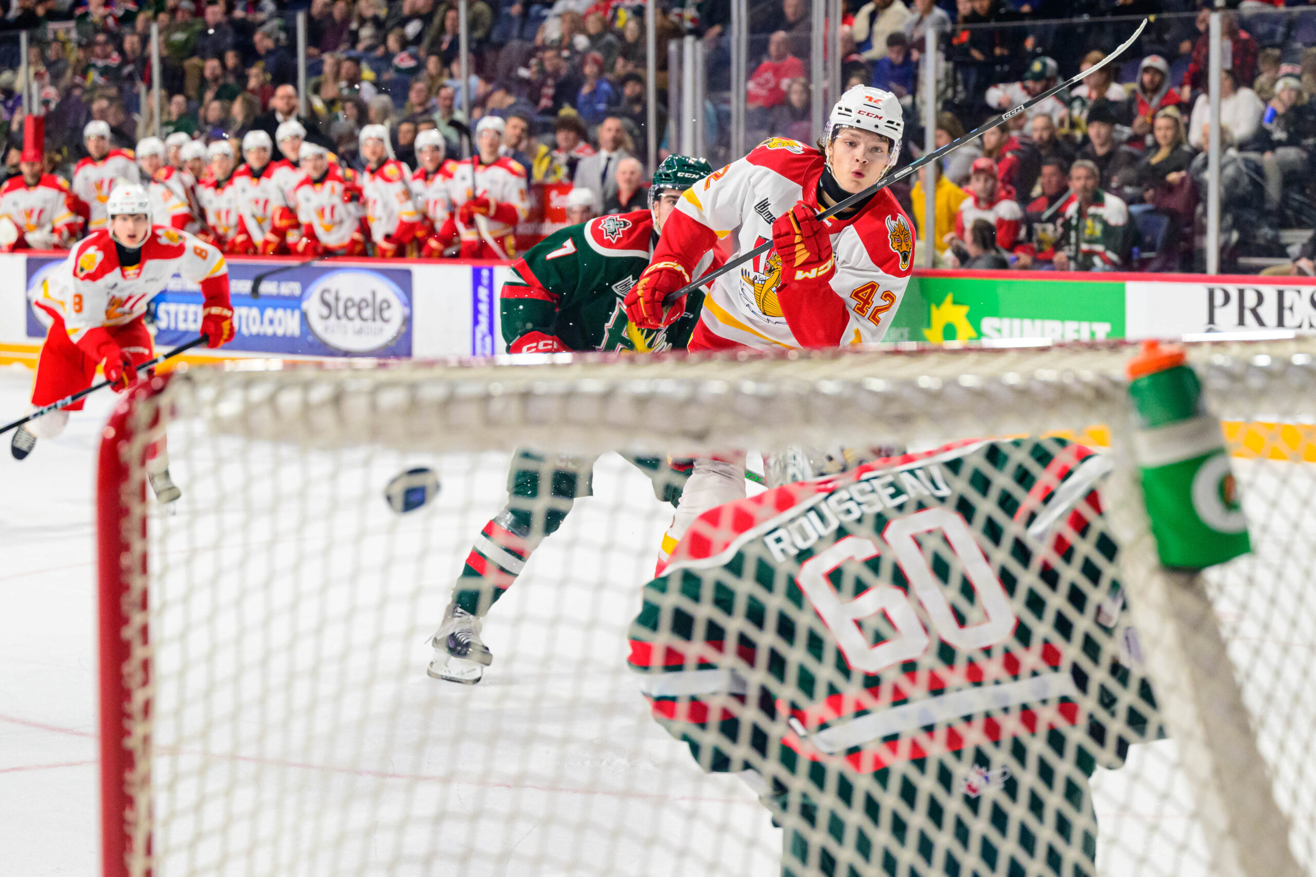Drakkar Snaps Halifax Mooseheads' 10Game Winning Streak in