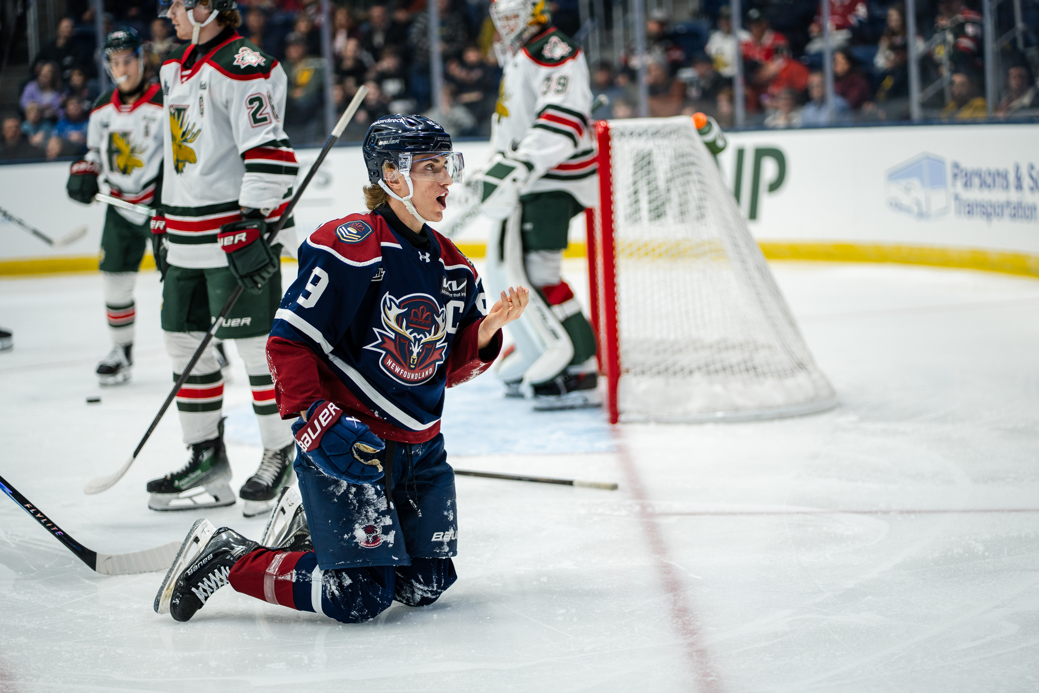 Halifax Mooseheads Blanketed by Newfoundland Regiment in 7-0 Loss