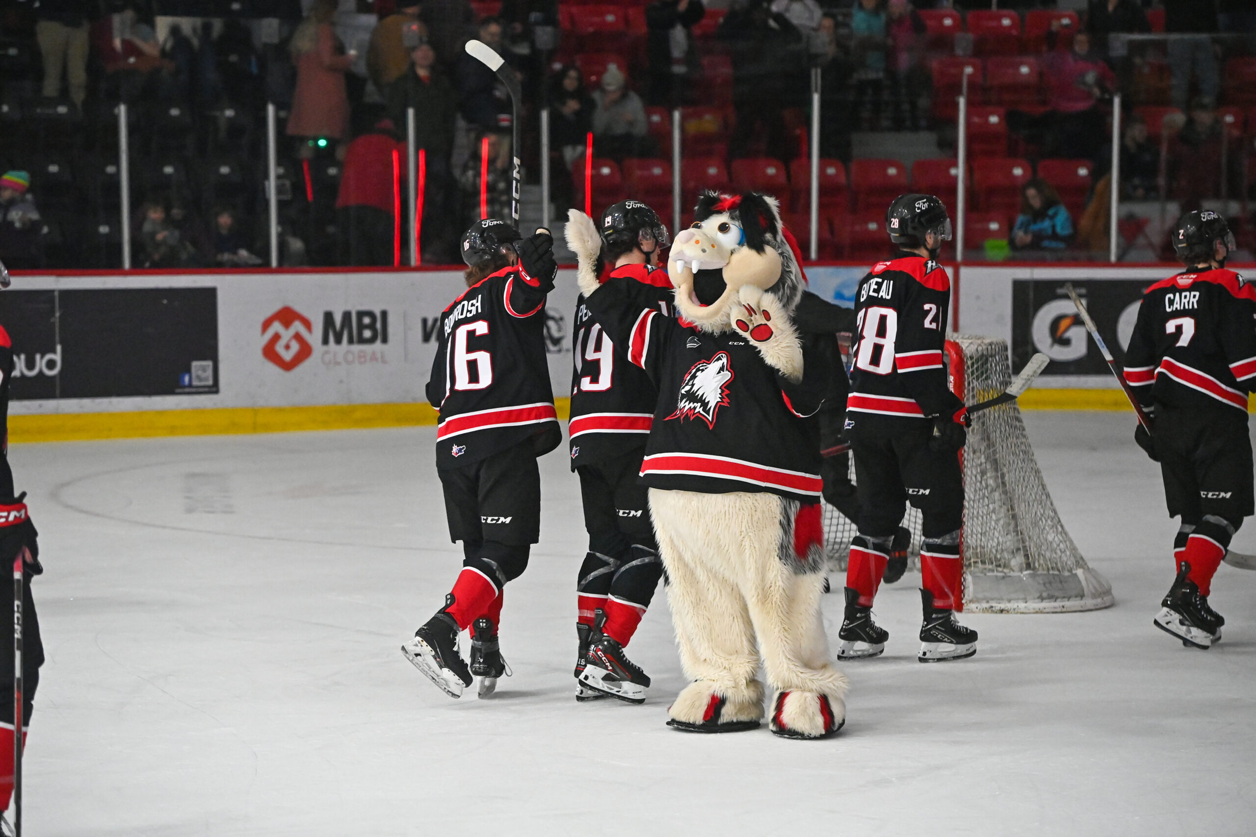 Les Huskies éteignent le Phoenix - Huskies de Rouyn-Noranda