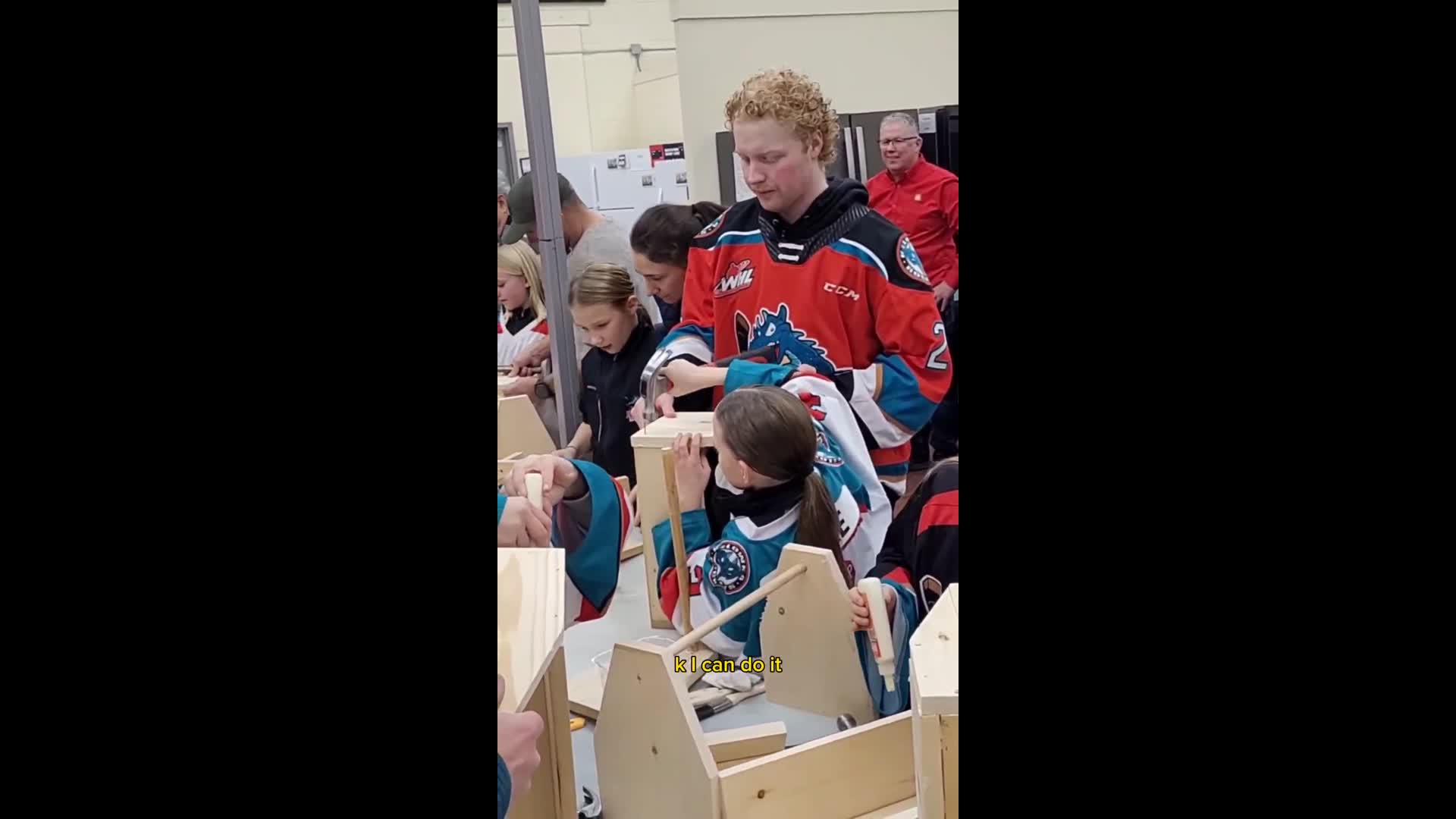 VIDEO The Rockets help build tool boxes at Home Hardware Kelowna Rockets
