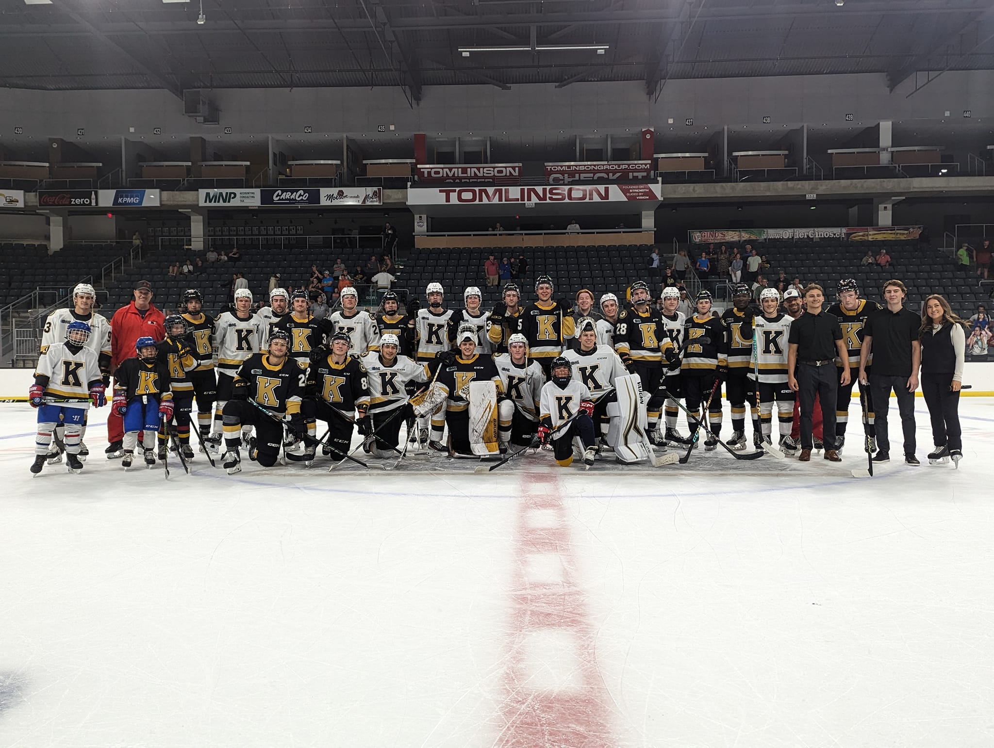 Team Gold Emerges Victorious at 2023 Kingston Frontenacs Fan Fest BVM Sports