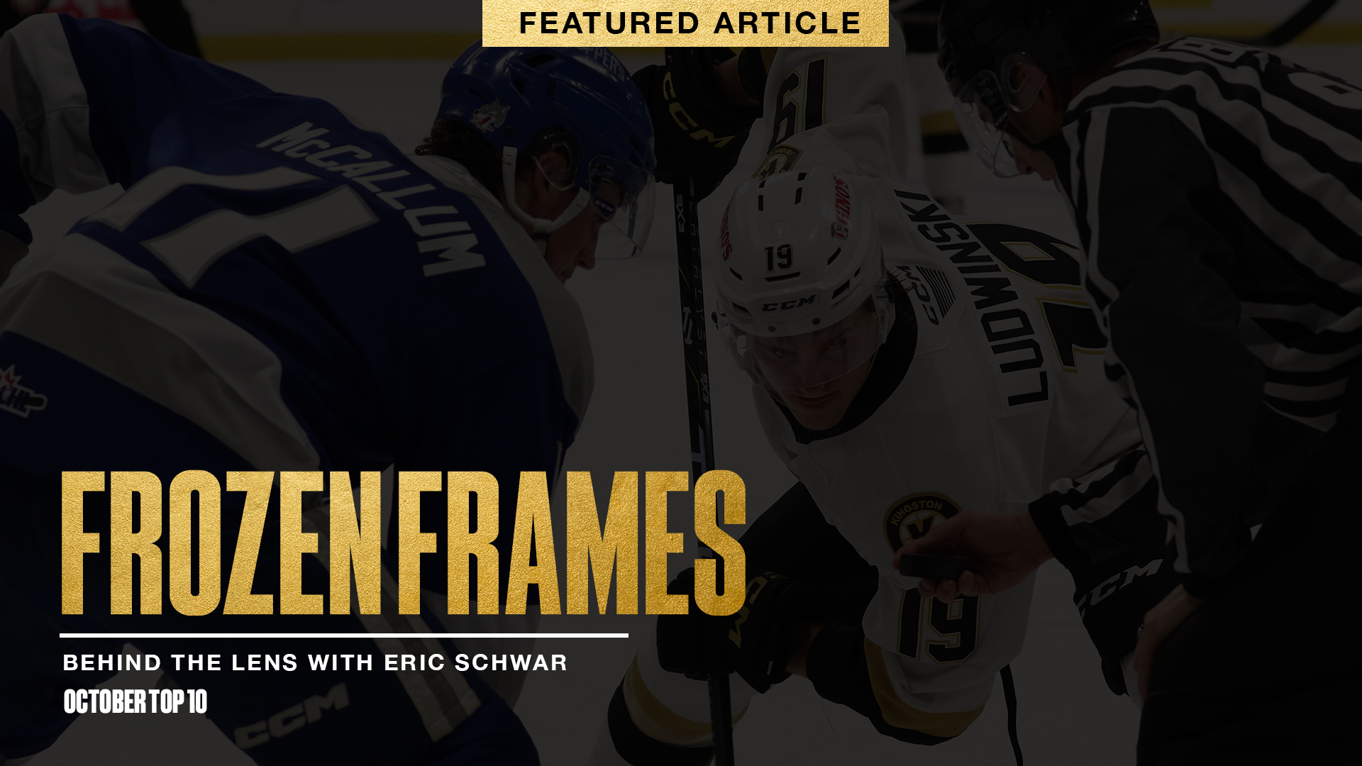 10 Sensational Hockey Shots from October 2023 A Photographer's Insider