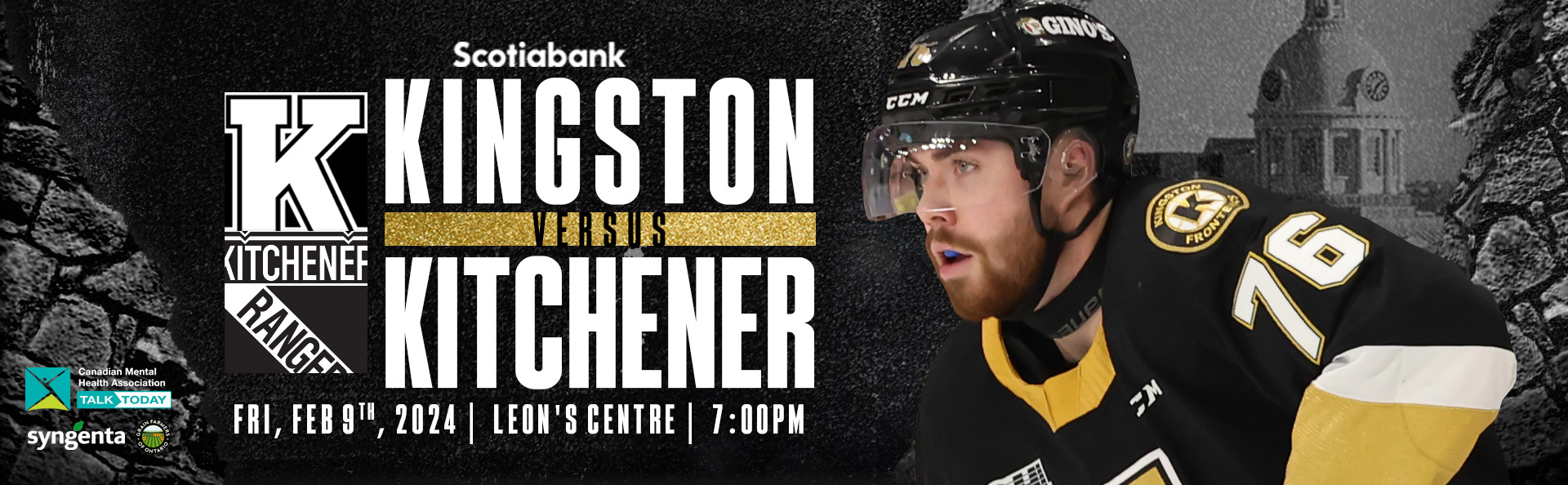 Keys to the Game Teddy Bear Toss Kingston Frontenacs