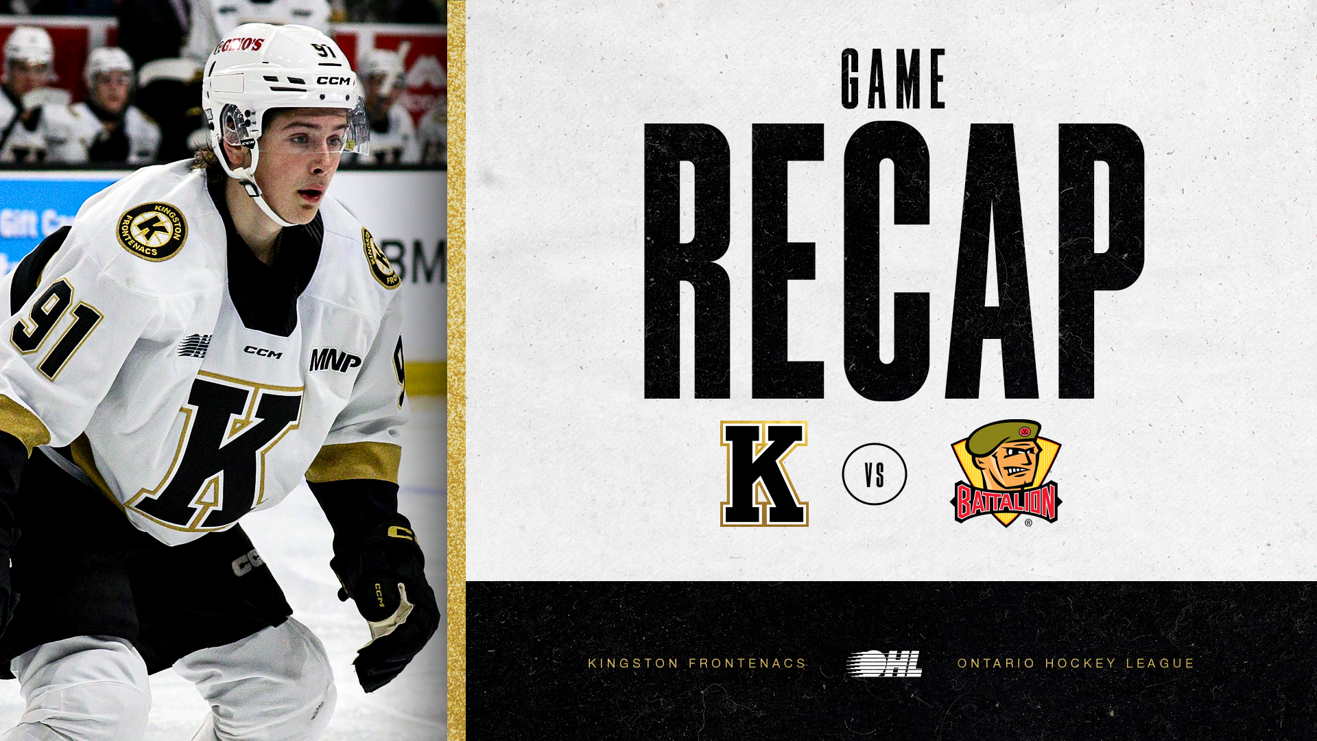 Recap: Kingston kicks off a tough northern road trip with a 3-1 Win ...