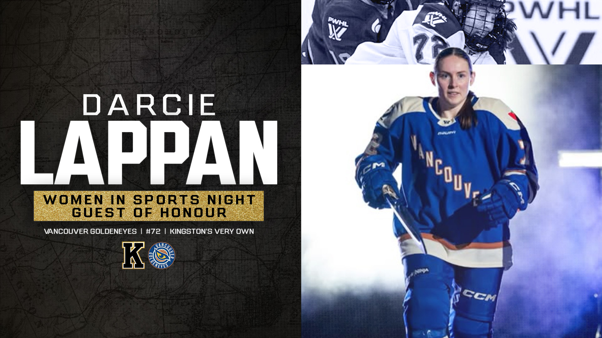 Darcie Lappan to Headline Women in Sports Night in Kingston