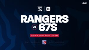 Game Preview: Kitchener Rangers at Ottawa 67’s – February 14th, 2026