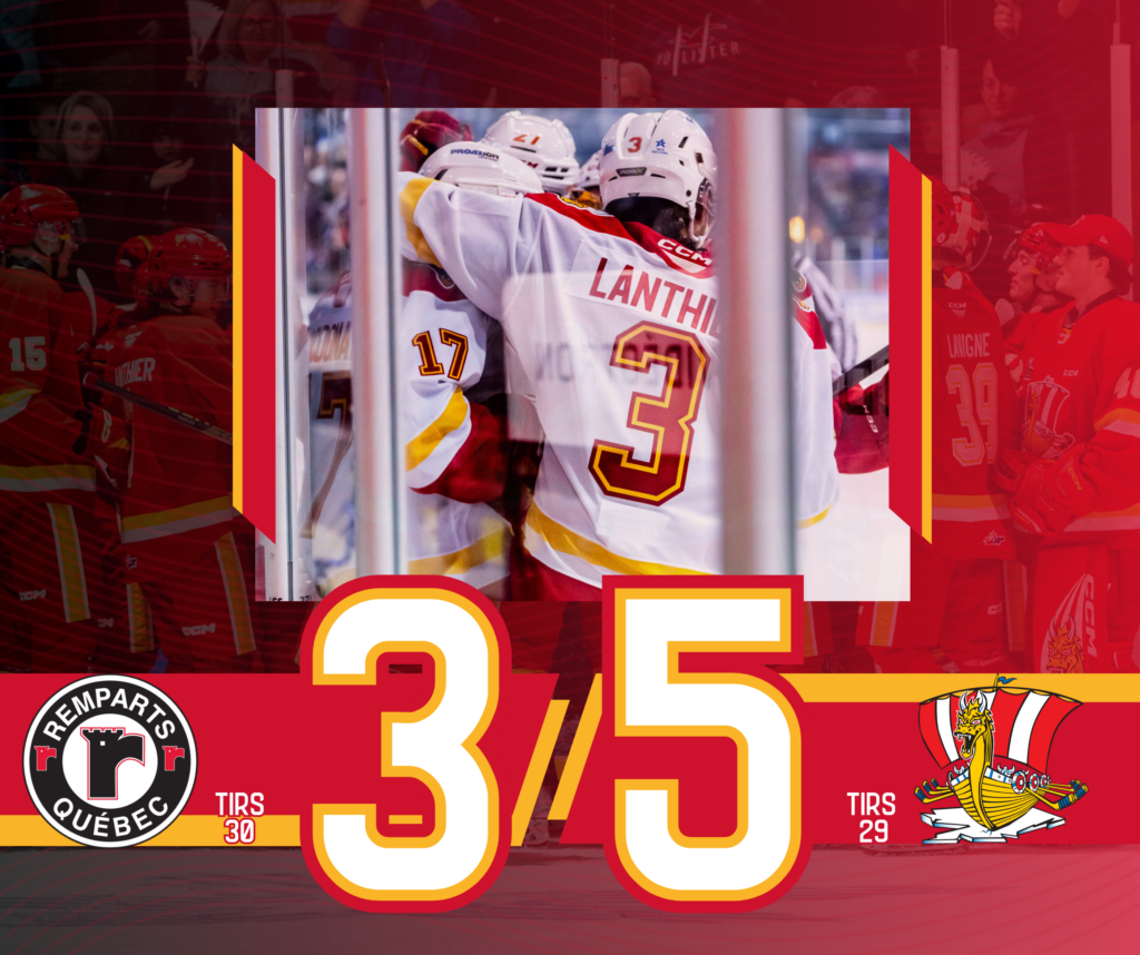 Une deuxième victoire en moins de 24 h Le Drakkar de