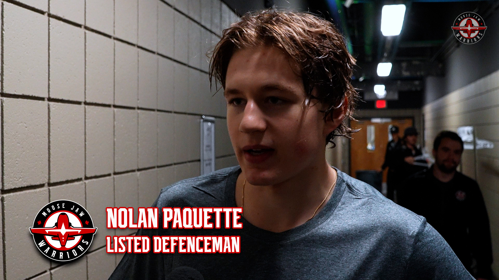 Training Camp Nolan Paquette on his strong finish to Rookie Camp