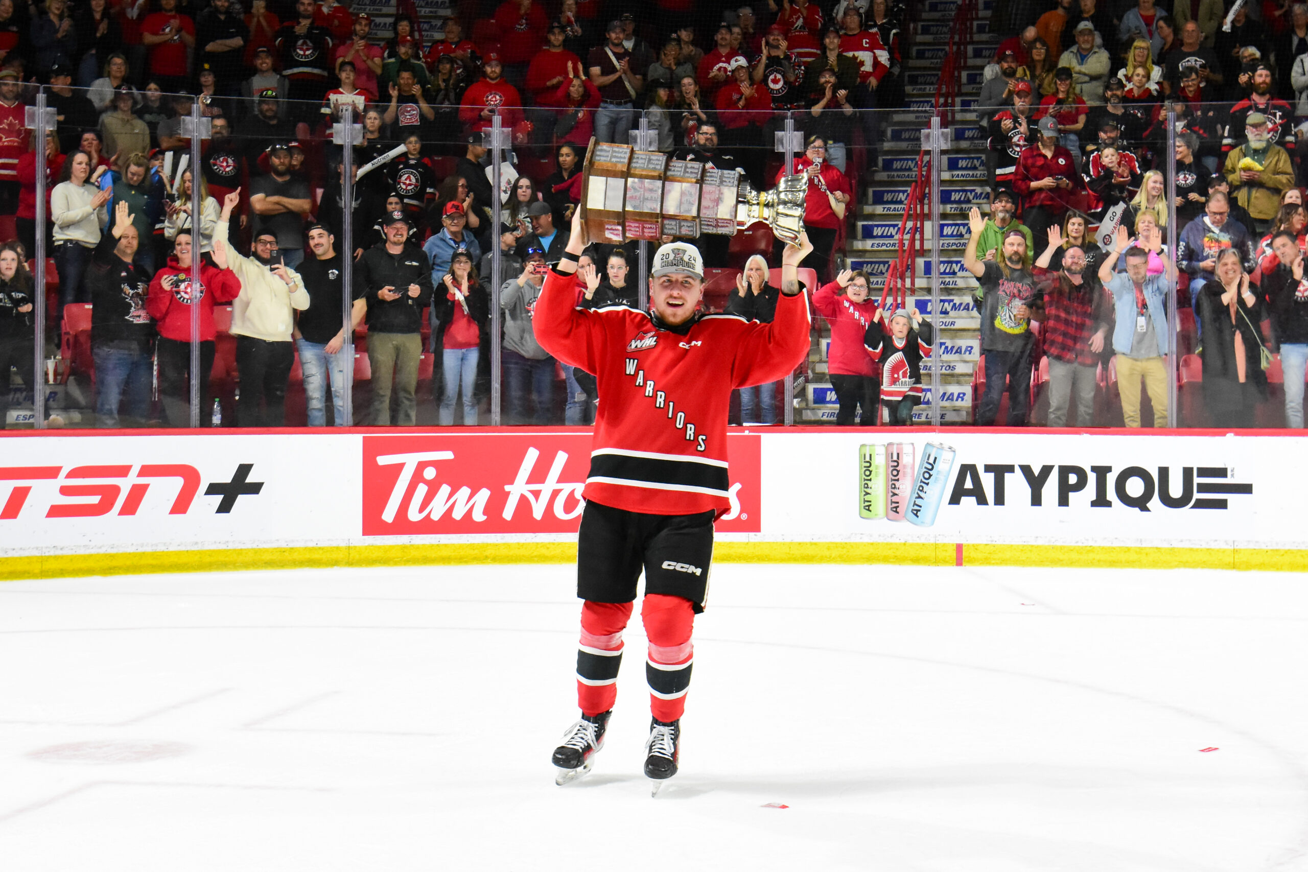 Rysavy a part of Warriors and Moose Jaw community Moose Jaw