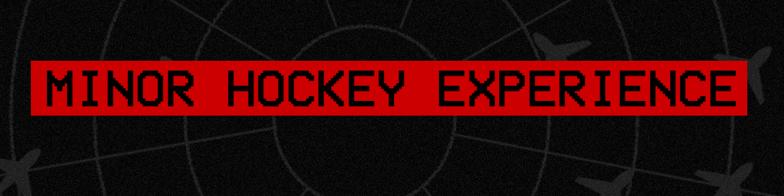 MINOR HOCKEY EXPERIENCE MINOR HOCKEY EXPERIENCE
