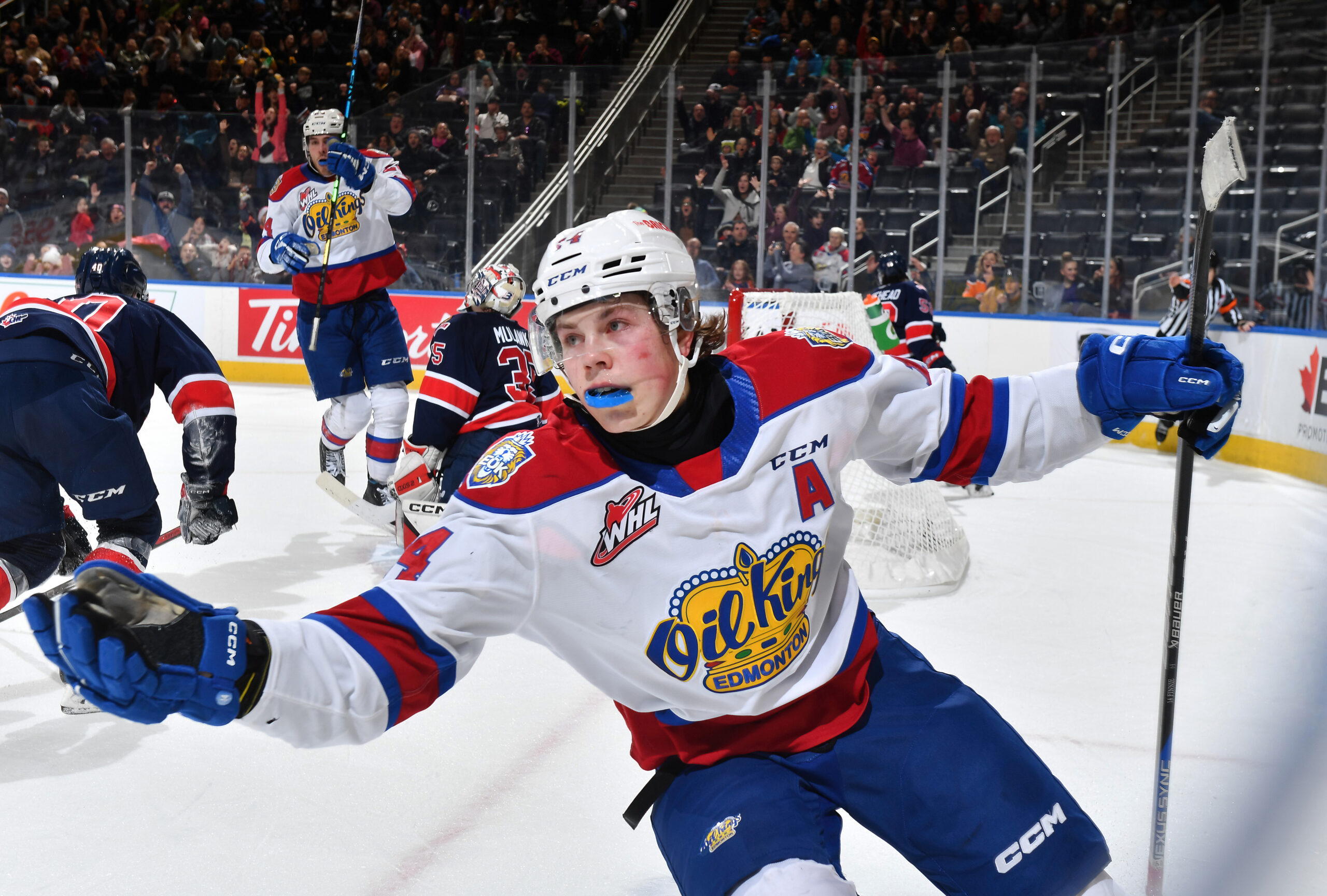 Edmonton Oil Kings Thrilling 3-2 Overtime Victory Against Regina Pats 