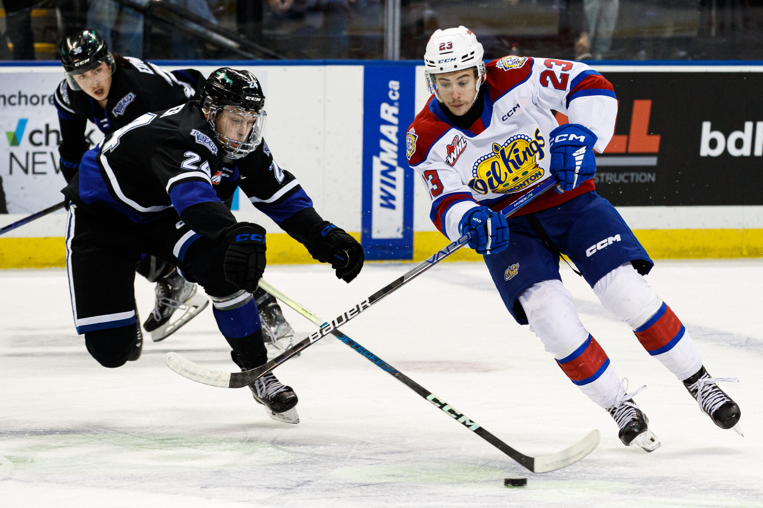 Edmonton Oil Kings earn a point in a hardfought 43 overtime loss to