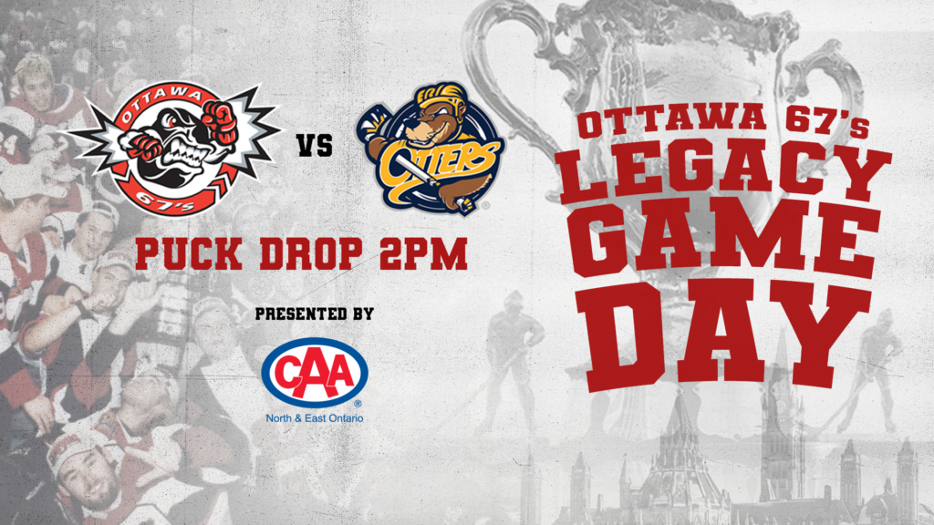 67’s take on Otters in Legacy Game Ottawa 67s