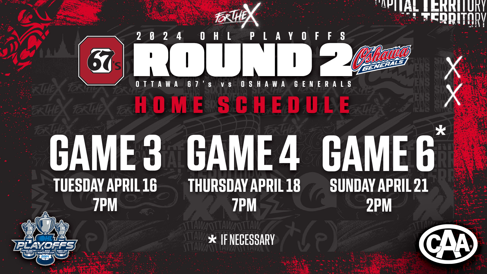 round 2 home schedule games at TD Place playoffs