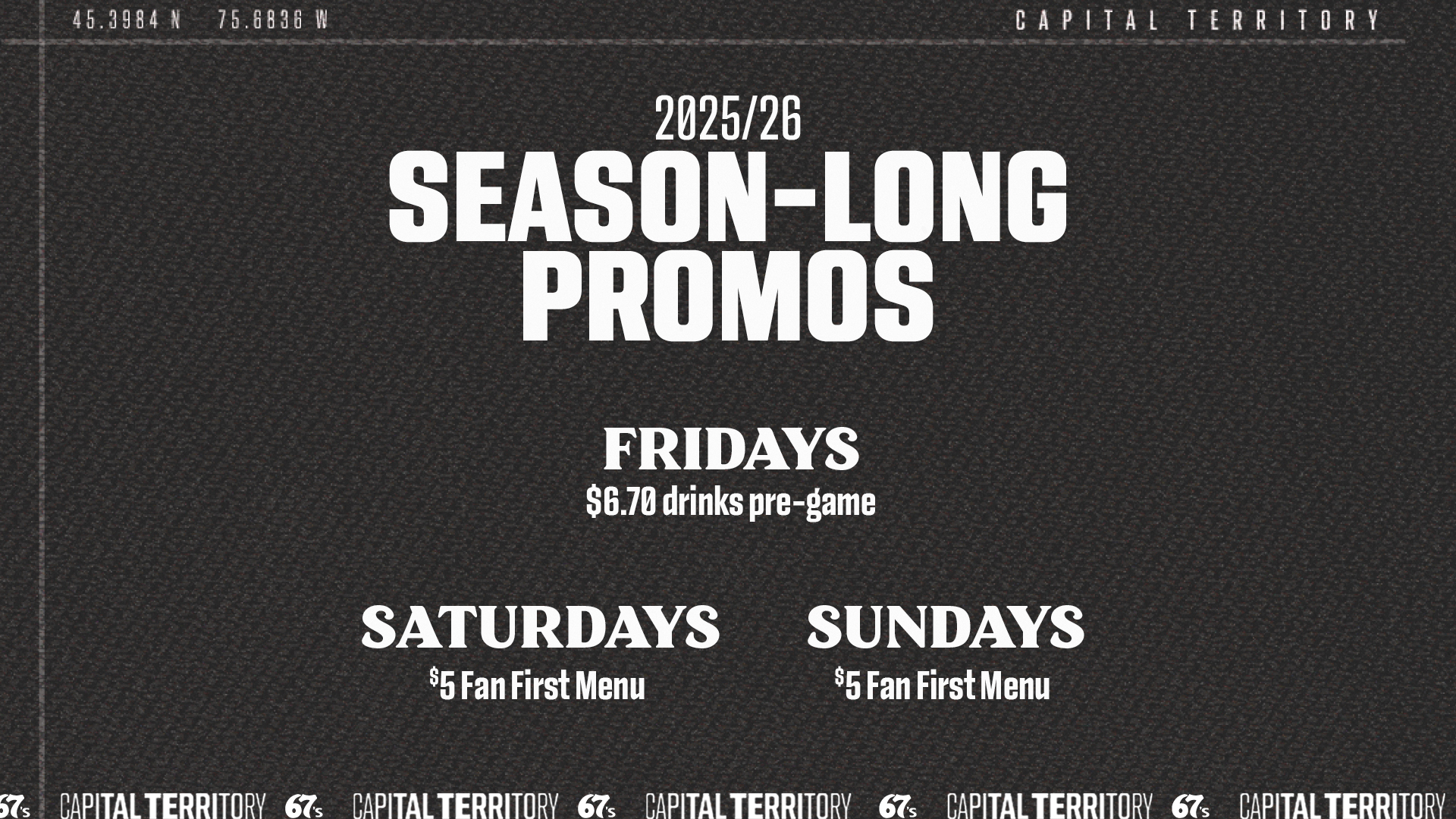 67s 2025-26 Theme Games