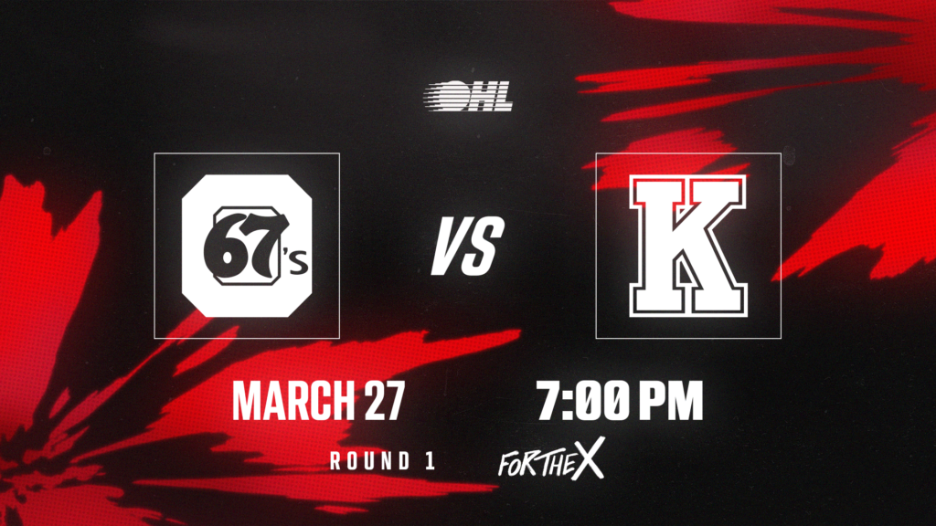 67's vs. Frontenacs | Round 1, Game 1 🏒
