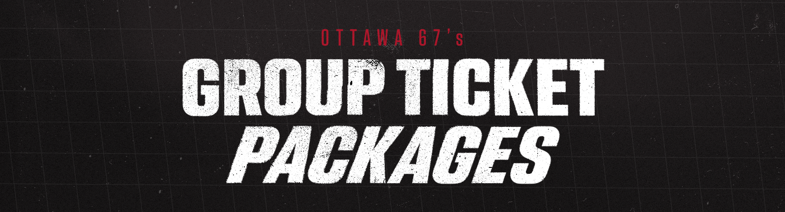 Ottawa 67's groupy Experiences Banner
