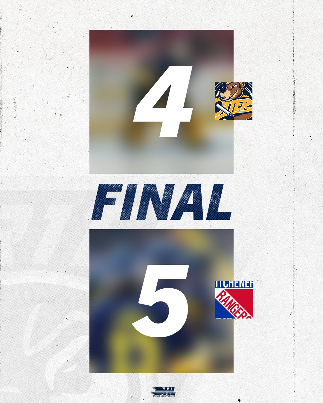 Otters Score Twice in Final Two Minutes to Force OT, Fall 54 Erie Otters