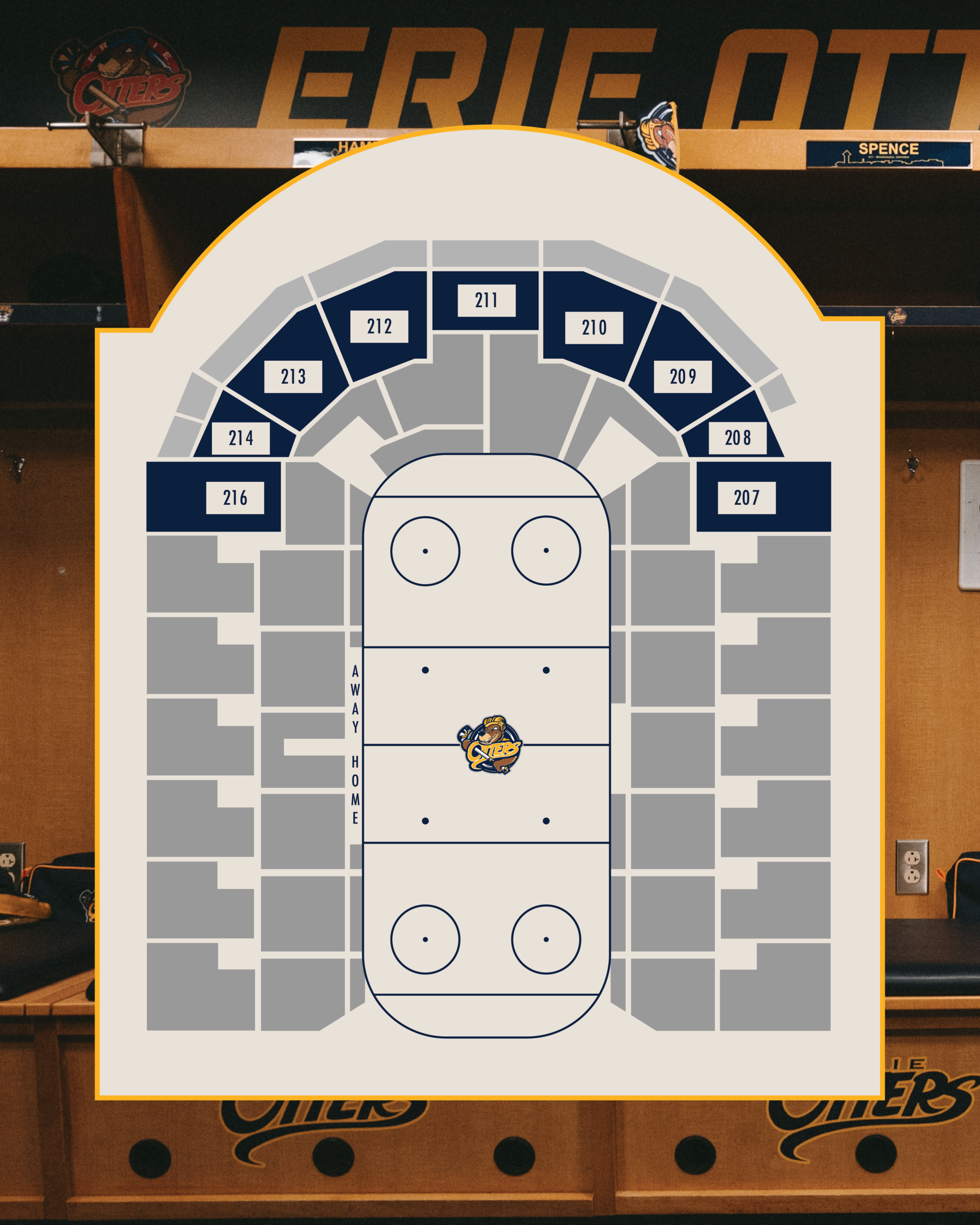West End Seating Map