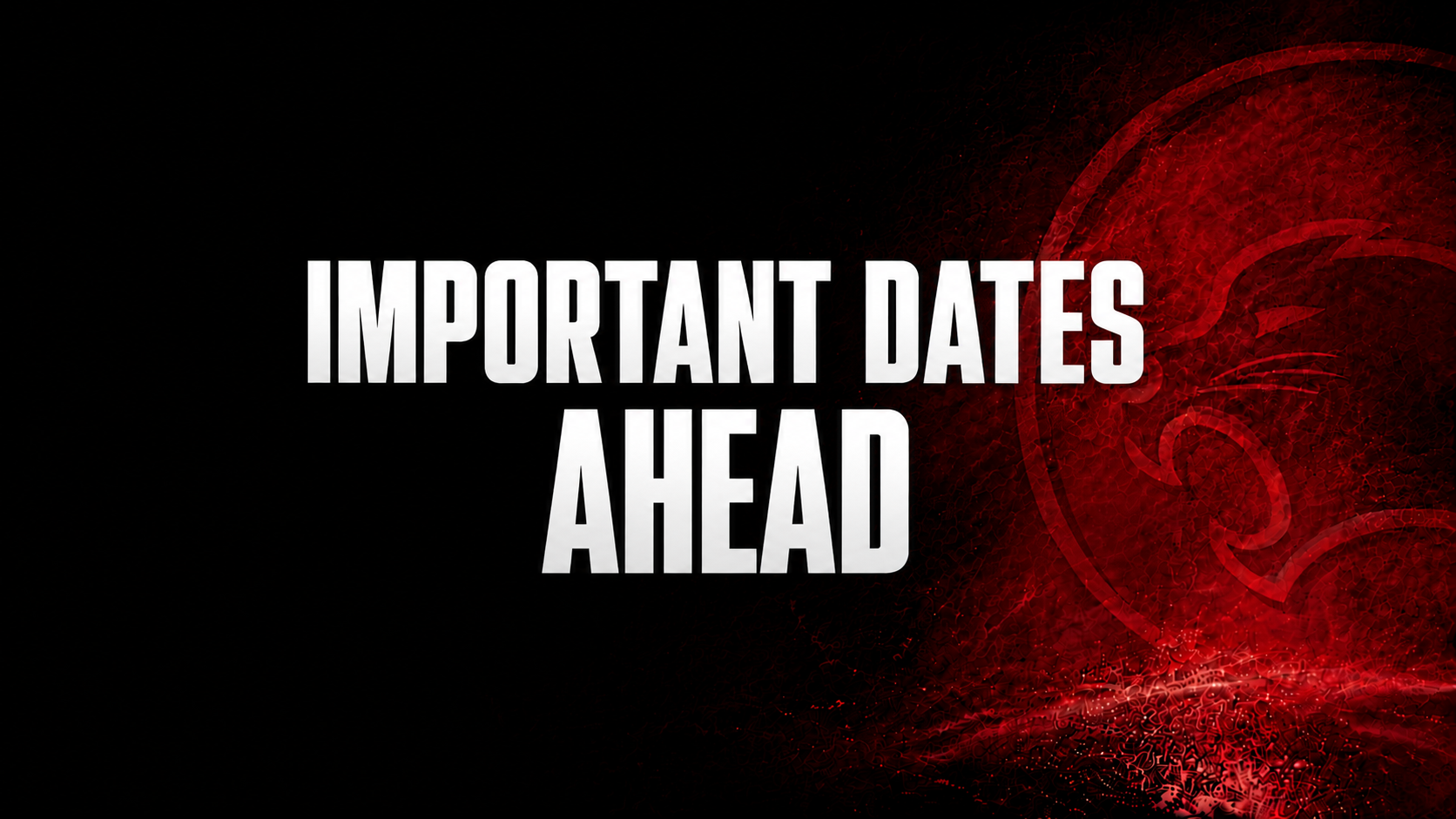 Important Dates Ahead for the Prince George Cougars