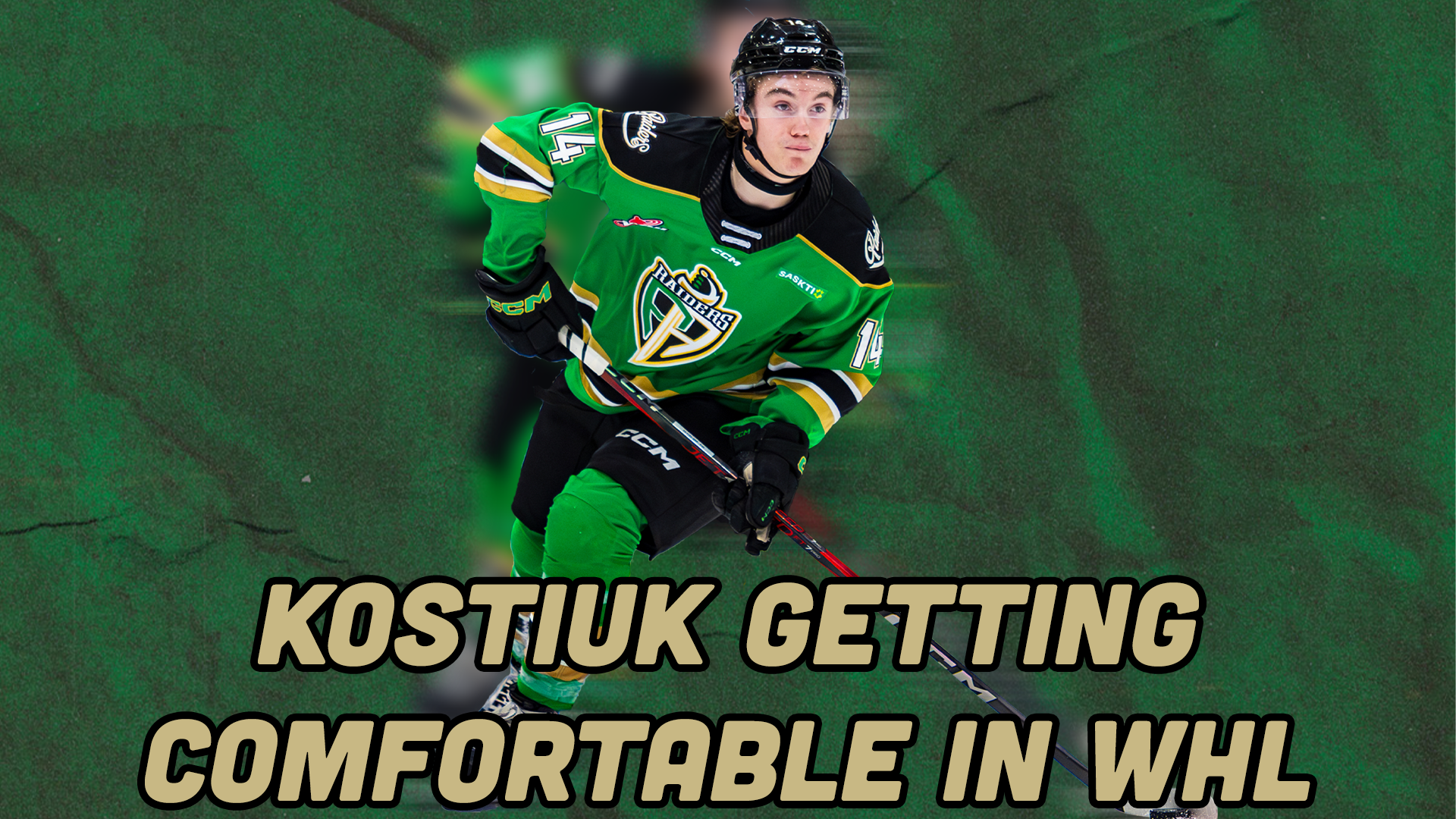 Jackson Kostiuk talks about how he was able to settle in to the WHL last season.