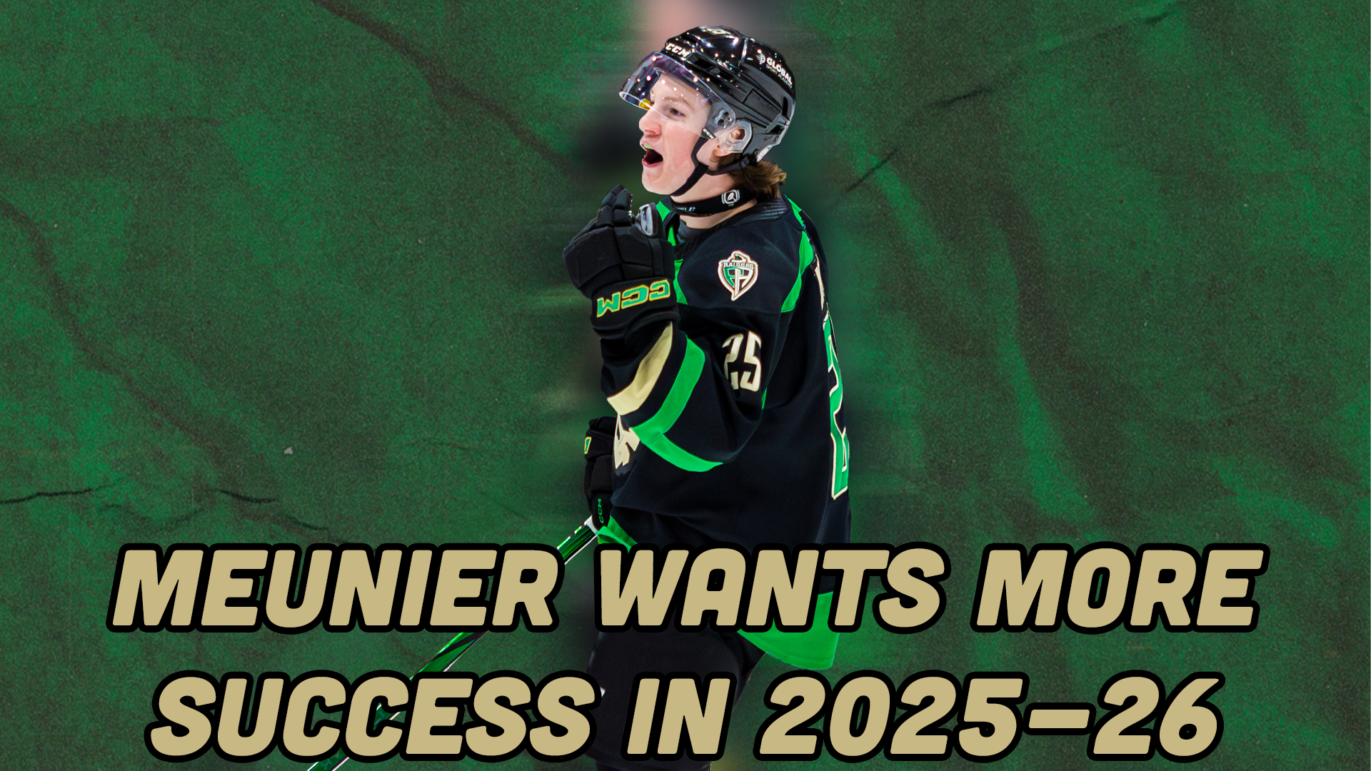 Ty Meunier talks about his goals for the 2025-26 season.