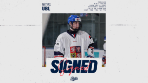 Pats Sign Czech Forward Matyas Ubl