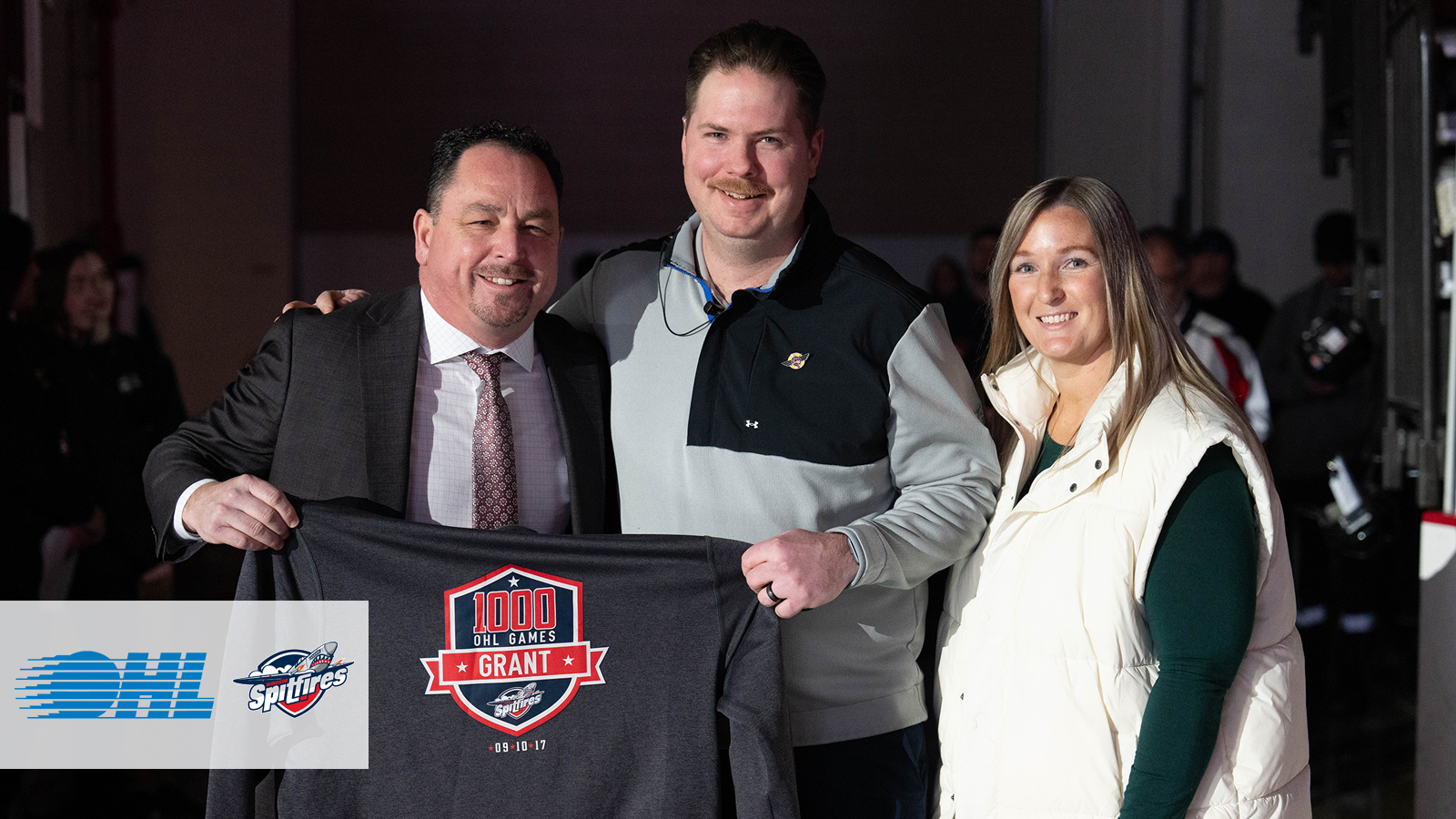 Spitfires' Equipment Manager J.R. Grant works 1,000th OHL game