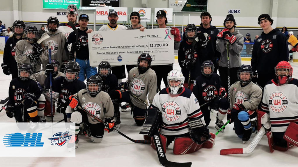 Spitfires' Woodall donates over $12,700 to cancer research through ...