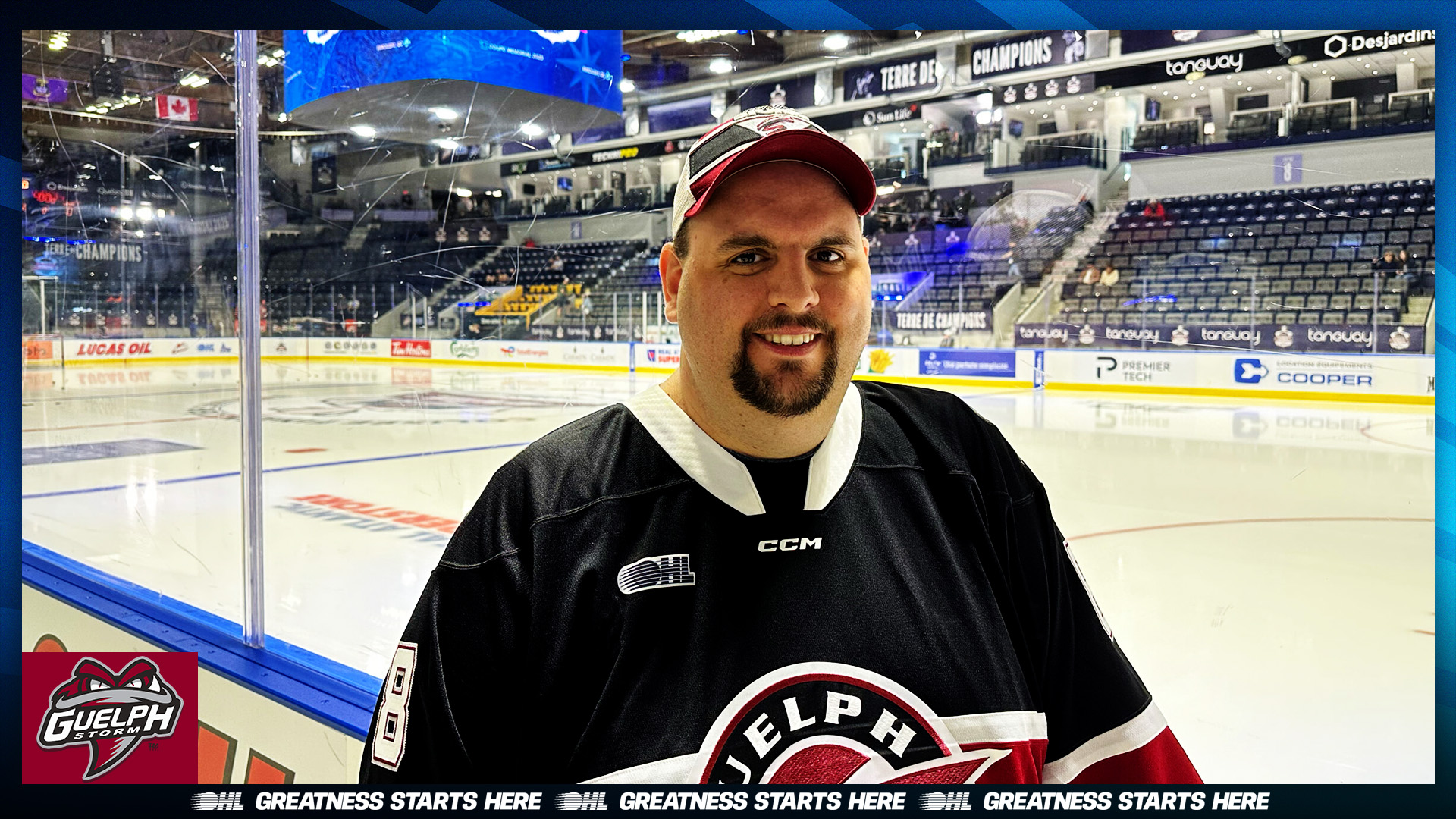 Steve McLean has visited 60 CHL Arenas and attended 100 games!