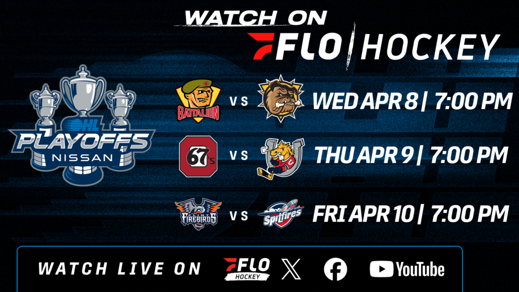 OHL Freeviews continue in Round 2 with Game 1 matchups available live and free on FloHockey, plus additional coverage on the 24/7 channel.