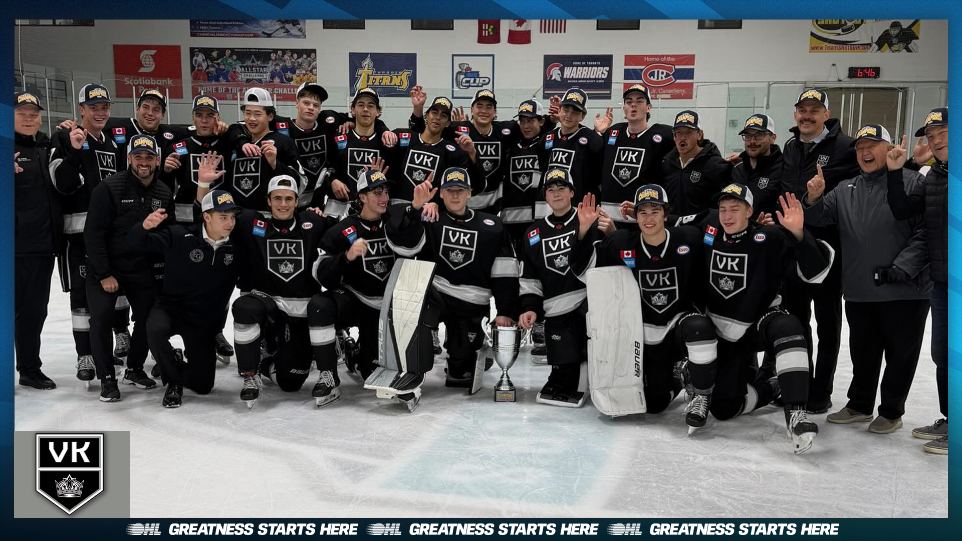 Vaughan Kings capture the 2026 Toronto Titans Early Bird Tournament championship