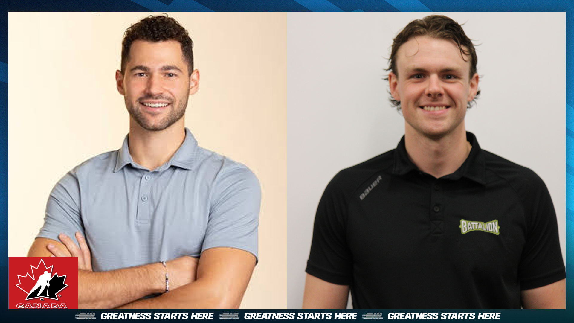 Nate McDonald and Luca Paron named to Canada Red staff for the 2026 U17 World Challenge